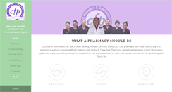 Desktop Screenshot of capefearpharmacy.com